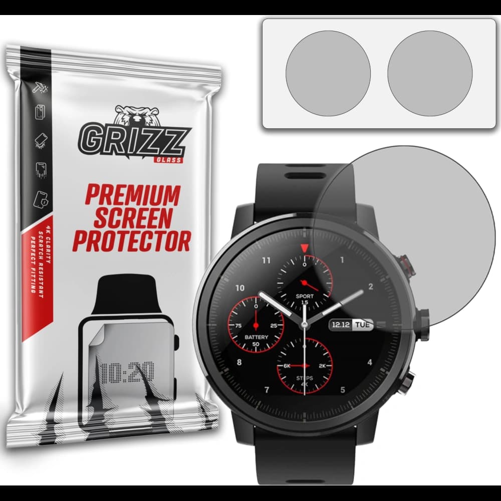 Matte Folie GrizzGlass PaperScreen für Amazfit Stratos Plus - 1