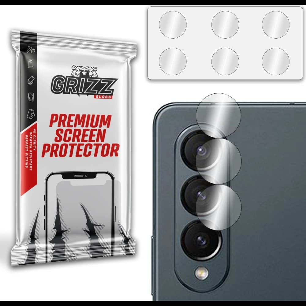 Glas für die Kamera GrizzGlass HybridGlass für Samsung Galaxy Z Fold 4 - 1
