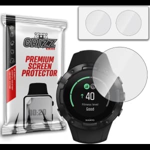 Hybriertes Glas GrizzGlass HybridGlass für Suunto 5