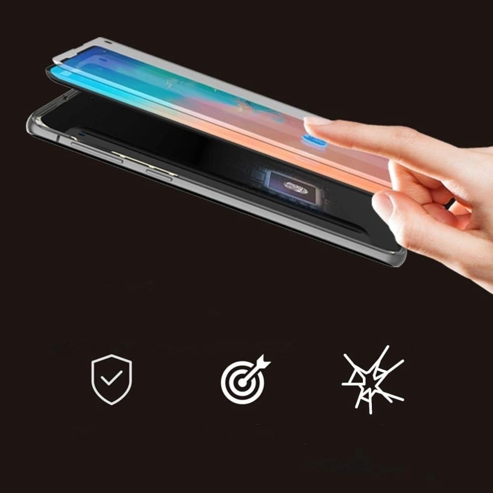 Gehärtetes Glas mit UV-Kleber Whitestone Dome Glas Samsung Galaxy Note 10 - 2