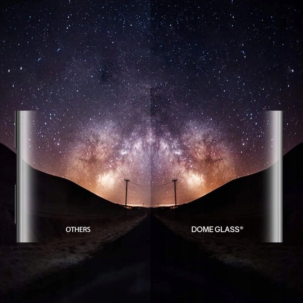 Gehärtetes Glas mit UV-Kleber Whitestone Dome Glas Samsung Galaxy Note 10 - 4