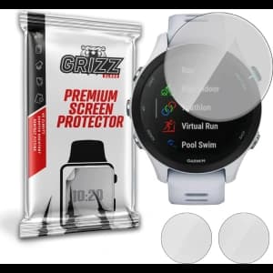 Matte Folie GrizzGlass PaperScreen für Garmin Forerunner 255s