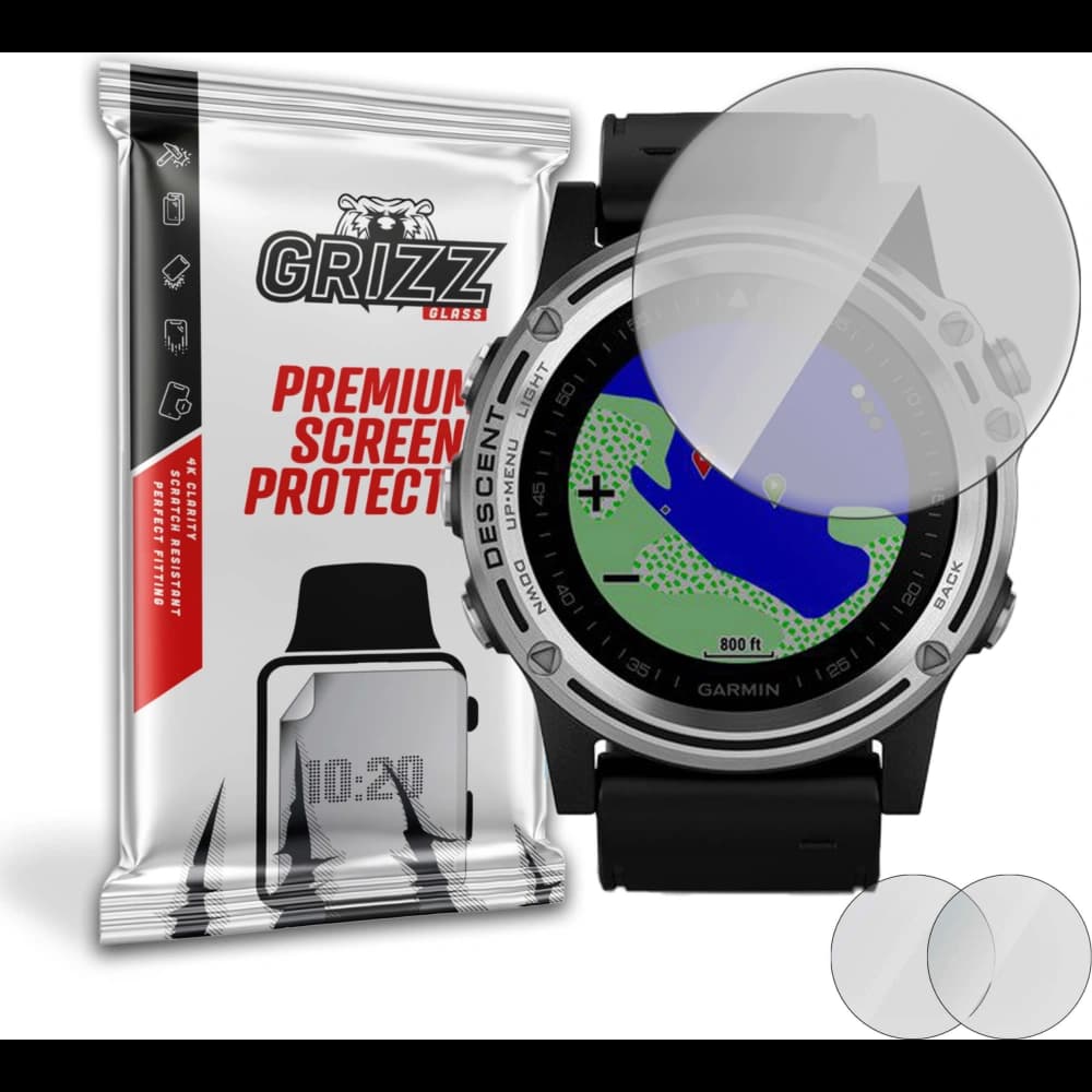 Mattfolie GrizzGlass PaperScreen für Garmin Descent Mk1 - 1