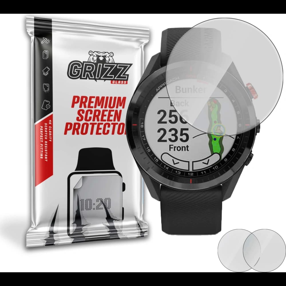 Matte Folie GrizzGlass PaperScreen für Garmin Approach S62 - 1
