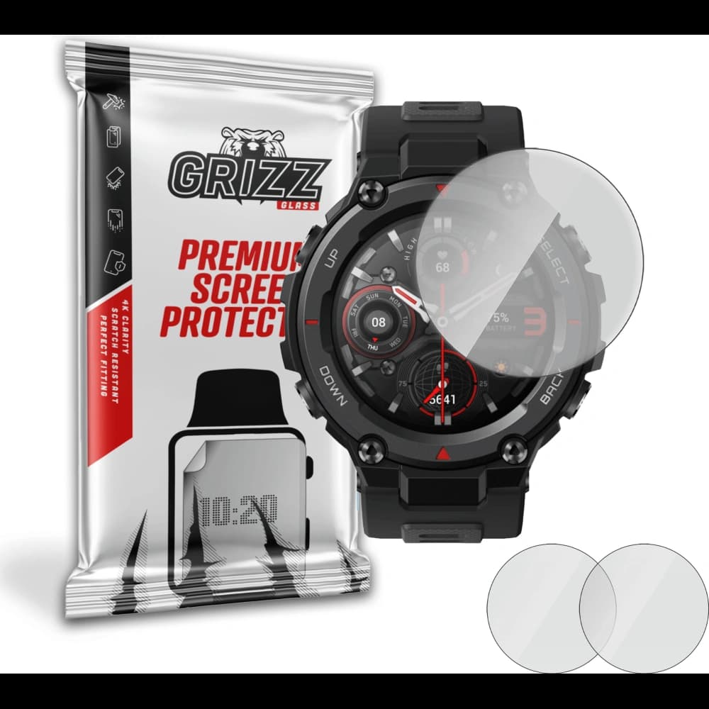 Matte Folie GrizzGlass PaperScreen für Amazfit T-Rex Pro - 1