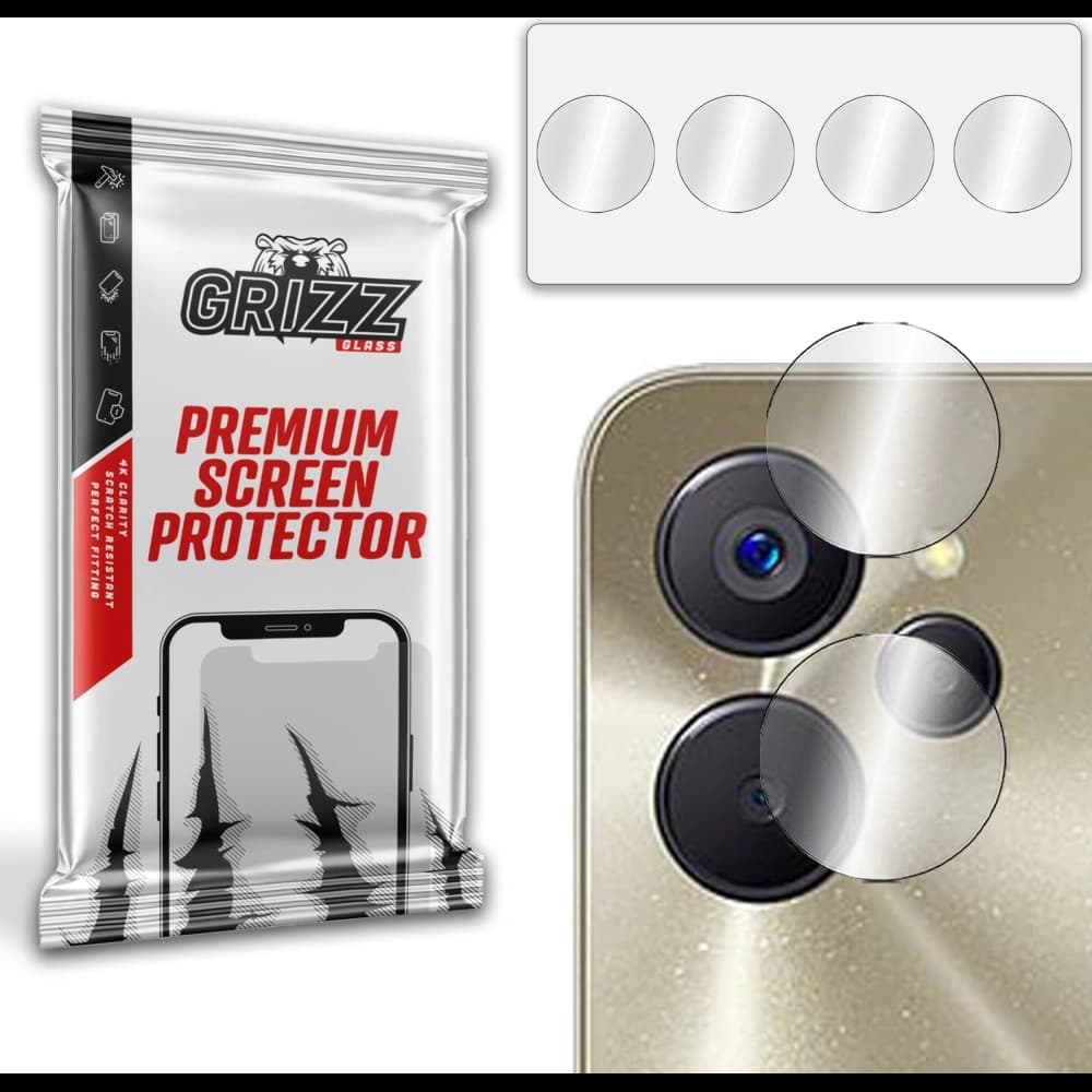 Glas für die Kamera GrizzGlass HybridGlass für Realme 9i 5G - 1