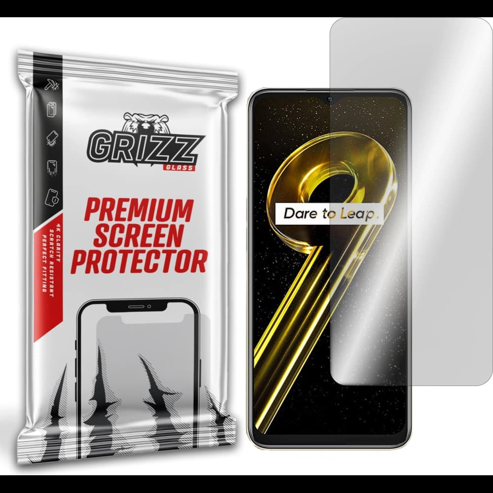 Hybriertes Glas GrizzGlass HybridGlass für Realme 9i 5G - 1