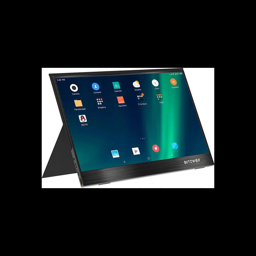 [OUTLET] BlitzWolf BW-PCM2 Portable Monitor, 13.3 (Black) - 1