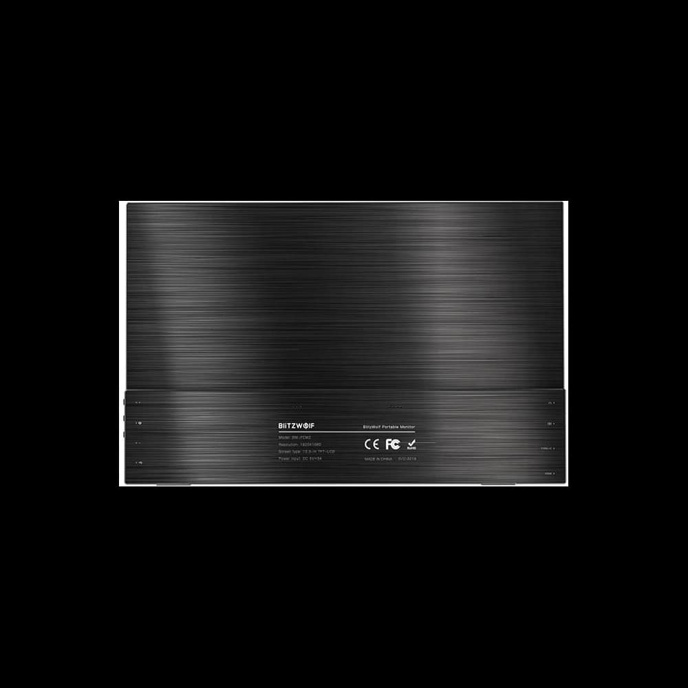 [OUTLET] BlitzWolf BW-PCM2 Portable Monitor, 13.3 (Black) - 2