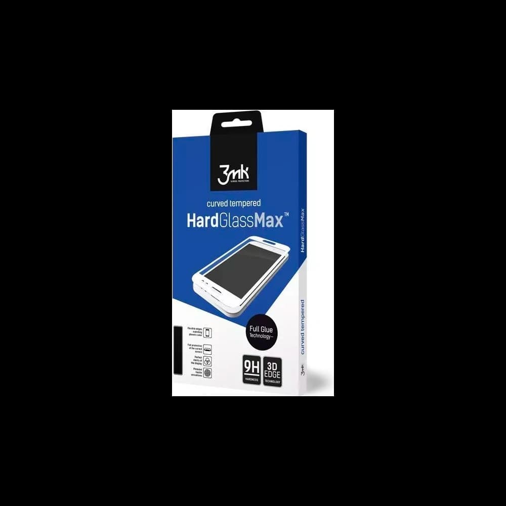 Gehärtetes Glas 3MK HardGlass Max Apple iPhone 14 Pro Max schwarz - 1