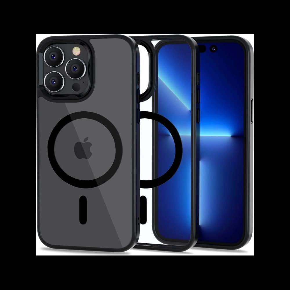 Tech-Protect Magmat MagSafe Apple iPhone 14 Pro Max Black/Clear - 1