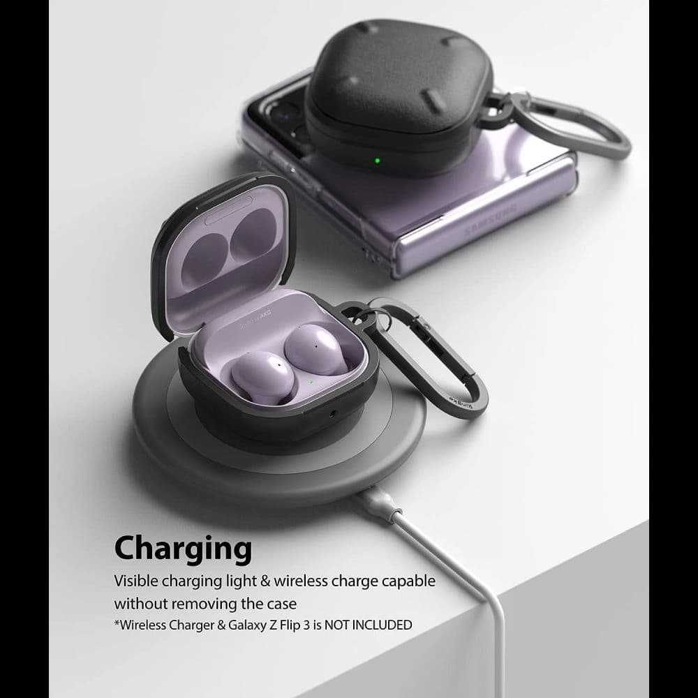 Case Ringke Onyx Samsung Galaxy Buds 2 Pro/2/Live/Pro Schwarz - 2