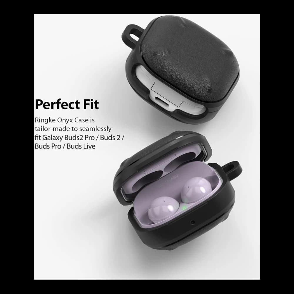 Case Ringke Onyx Samsung Galaxy Buds 2 Pro/2/Live/Pro Schwarz - 4