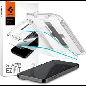 Spigen GLAS.tR ez Fit Apple iPhone 14 Pro Clear [2 PACK]