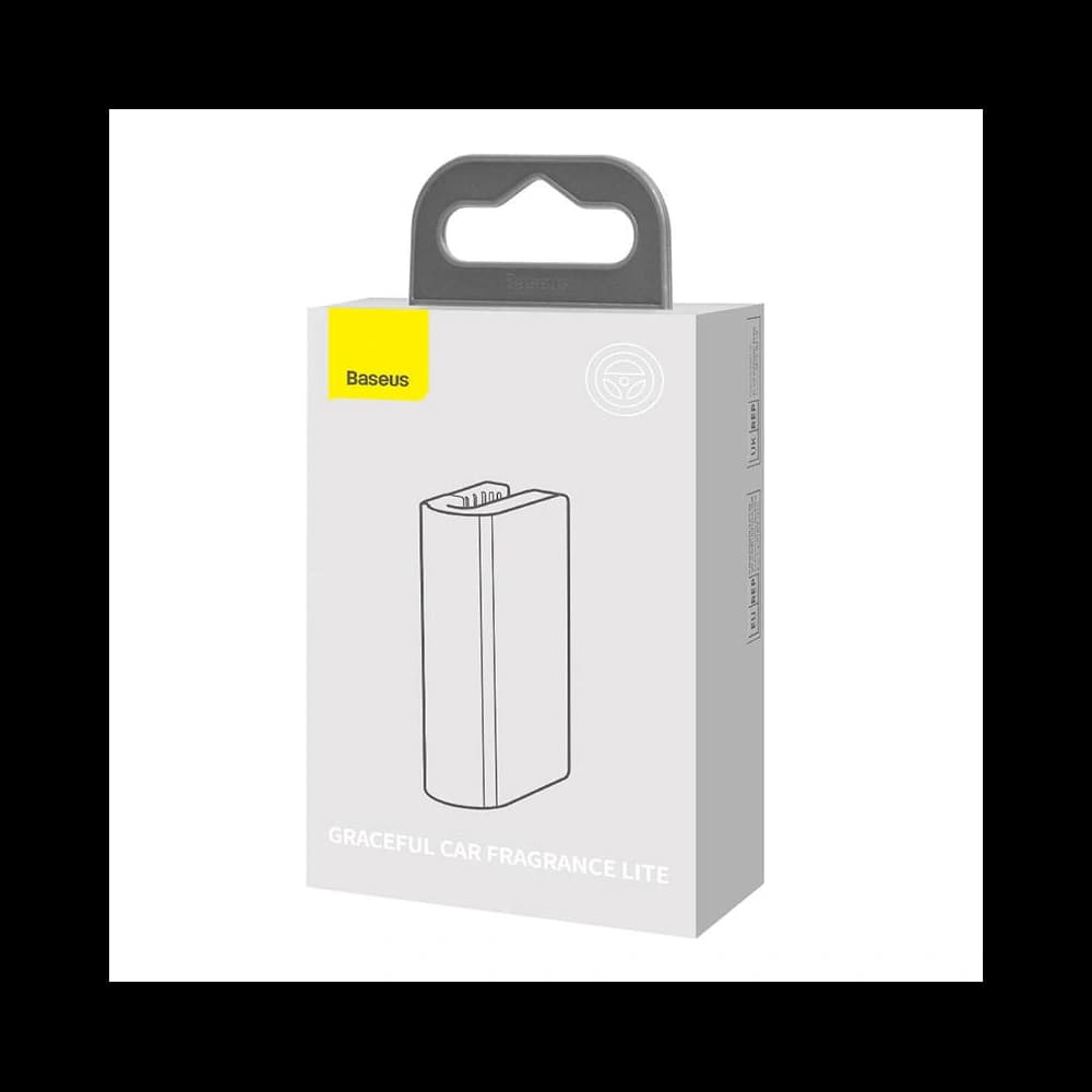 Baseus Graceful Lite Car Fragrance Metal Car Air Freshener (black) - 7