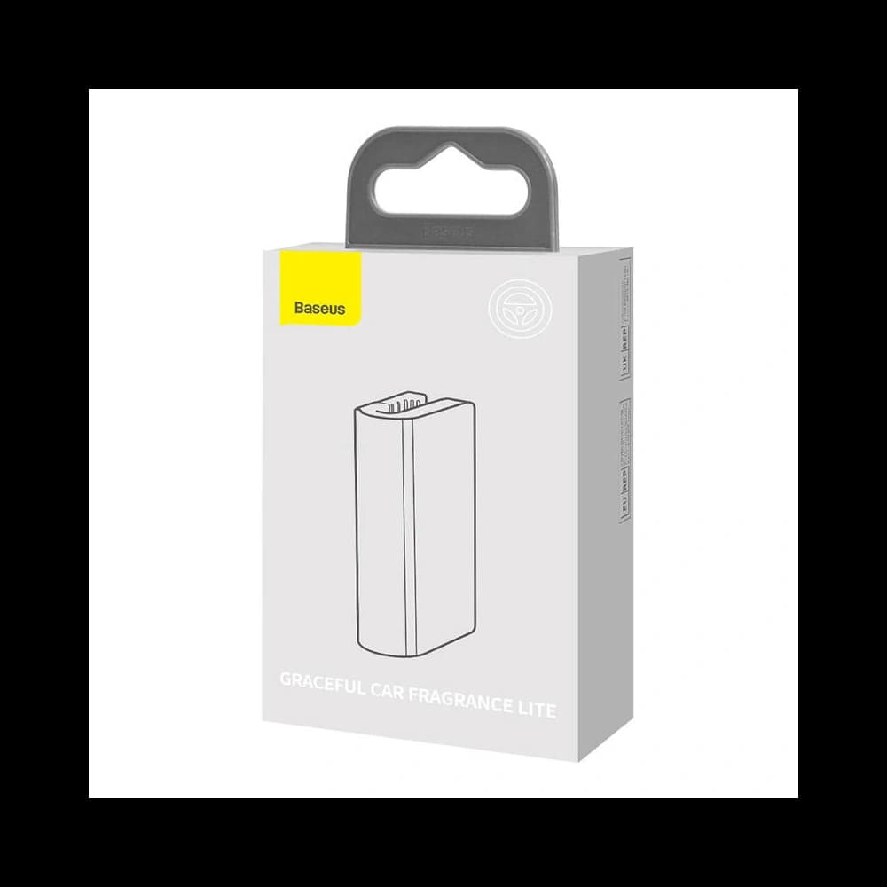Baseus Graceful Lite Car Fragrance Metal Car Air Freshener (silver) - 5