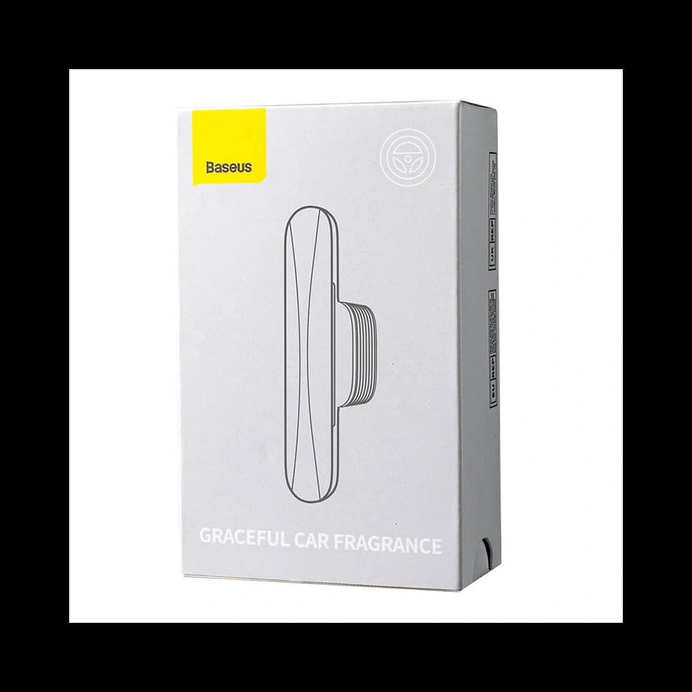 Baseus Graceful Car Fragrance Metal Car Air Freshener (silver) - 5
