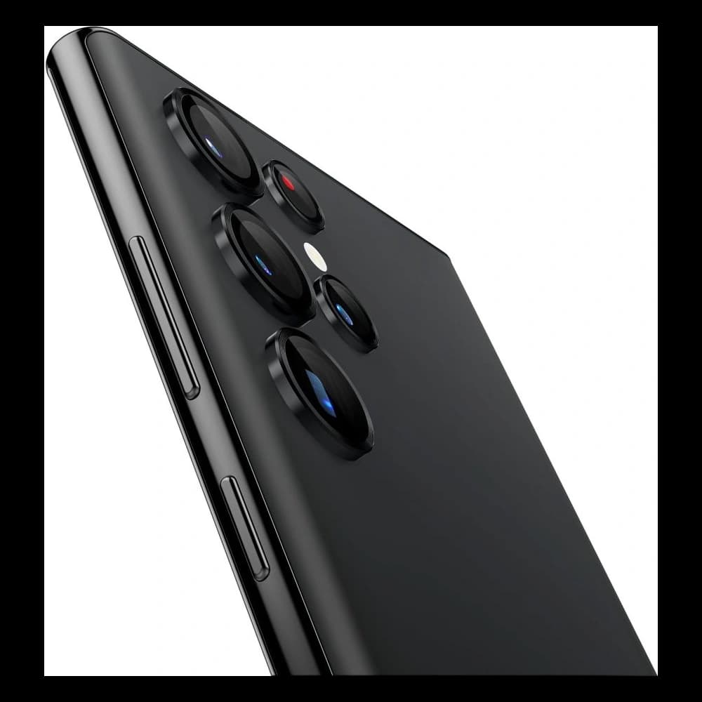 Spigen Optik.tr ez Fit Camera Protector Samsung Galaxy S22 Ultra Black [2 PACK] - 3