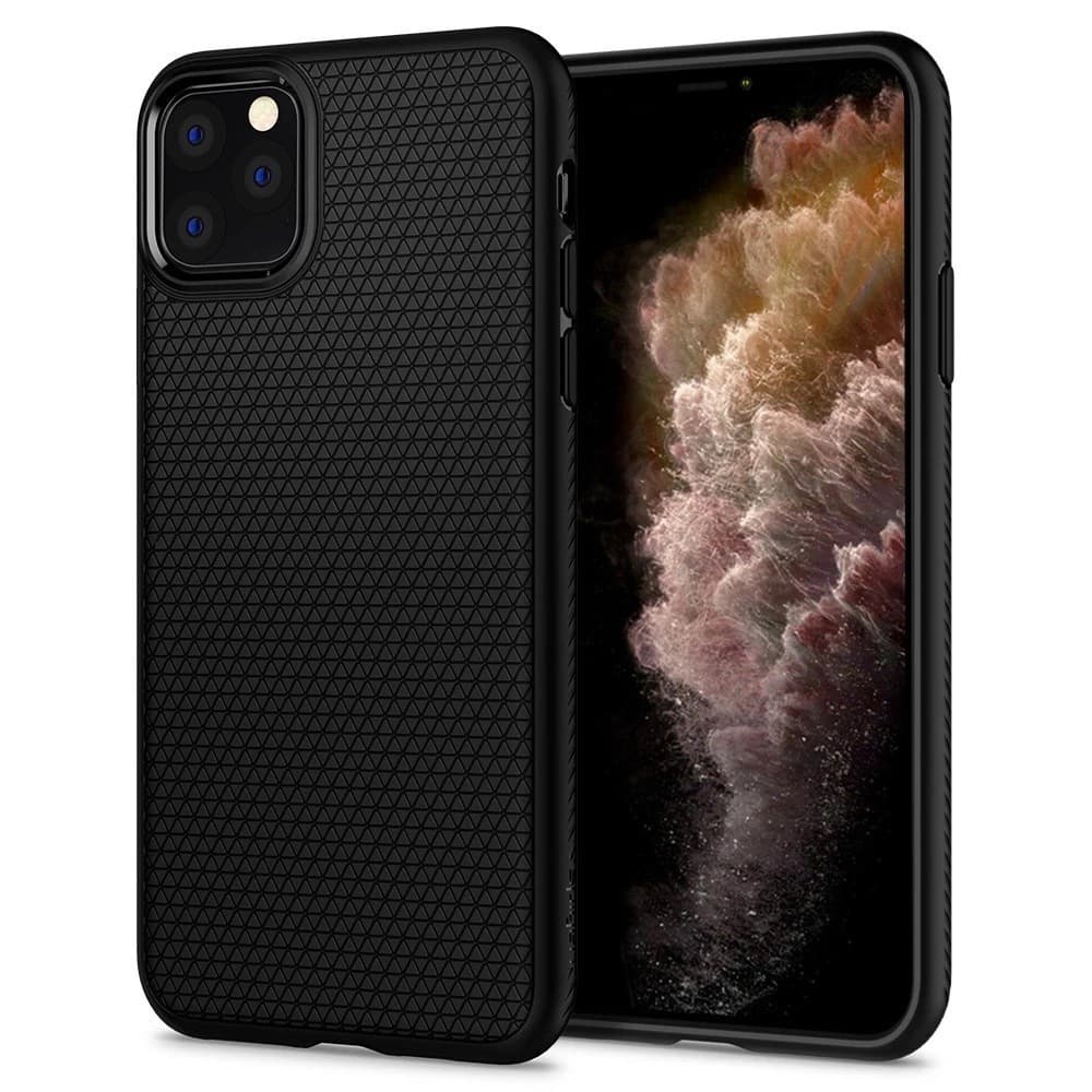 Case Spigen Liquid Air Apple iPhone 11 Pro Schwarz - 1