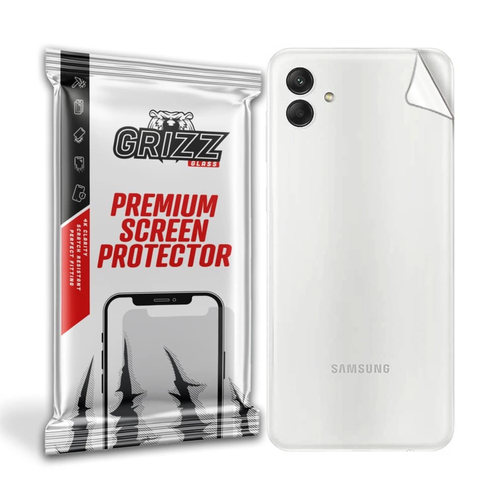 Folie für die Rückseite GrizzGlass SatinSkin für Samsung Galaxy A04 - 1