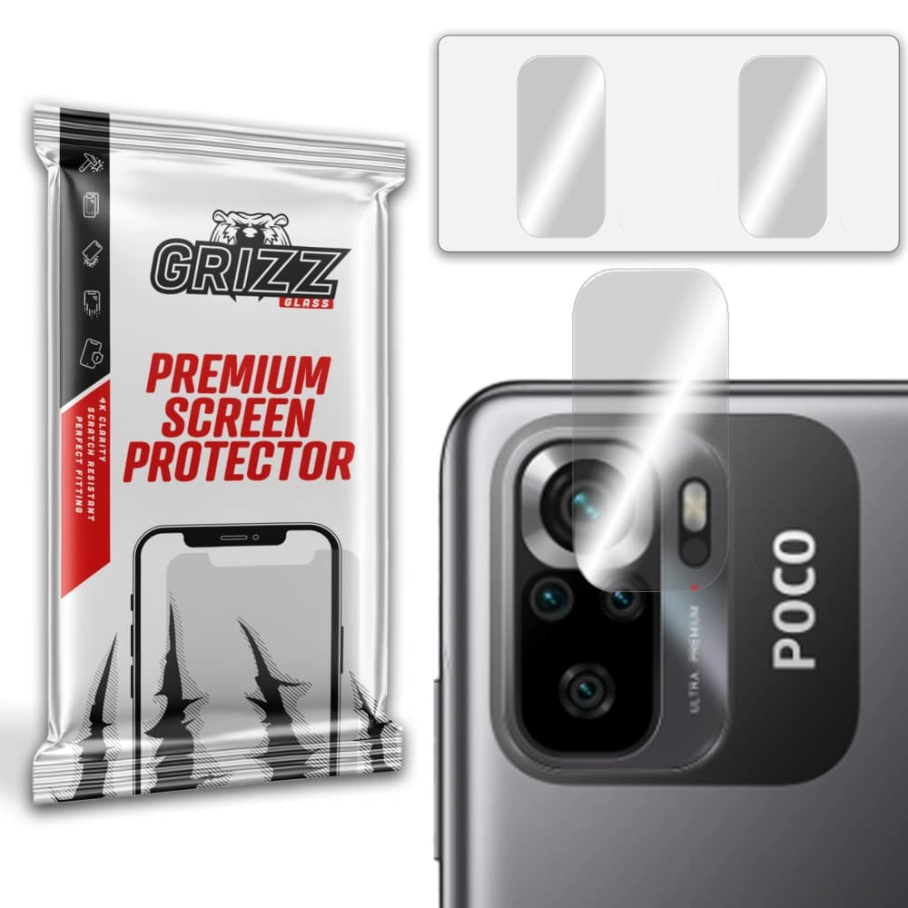 GrizzGlass HybridGlass Camera POCO M5s - 1