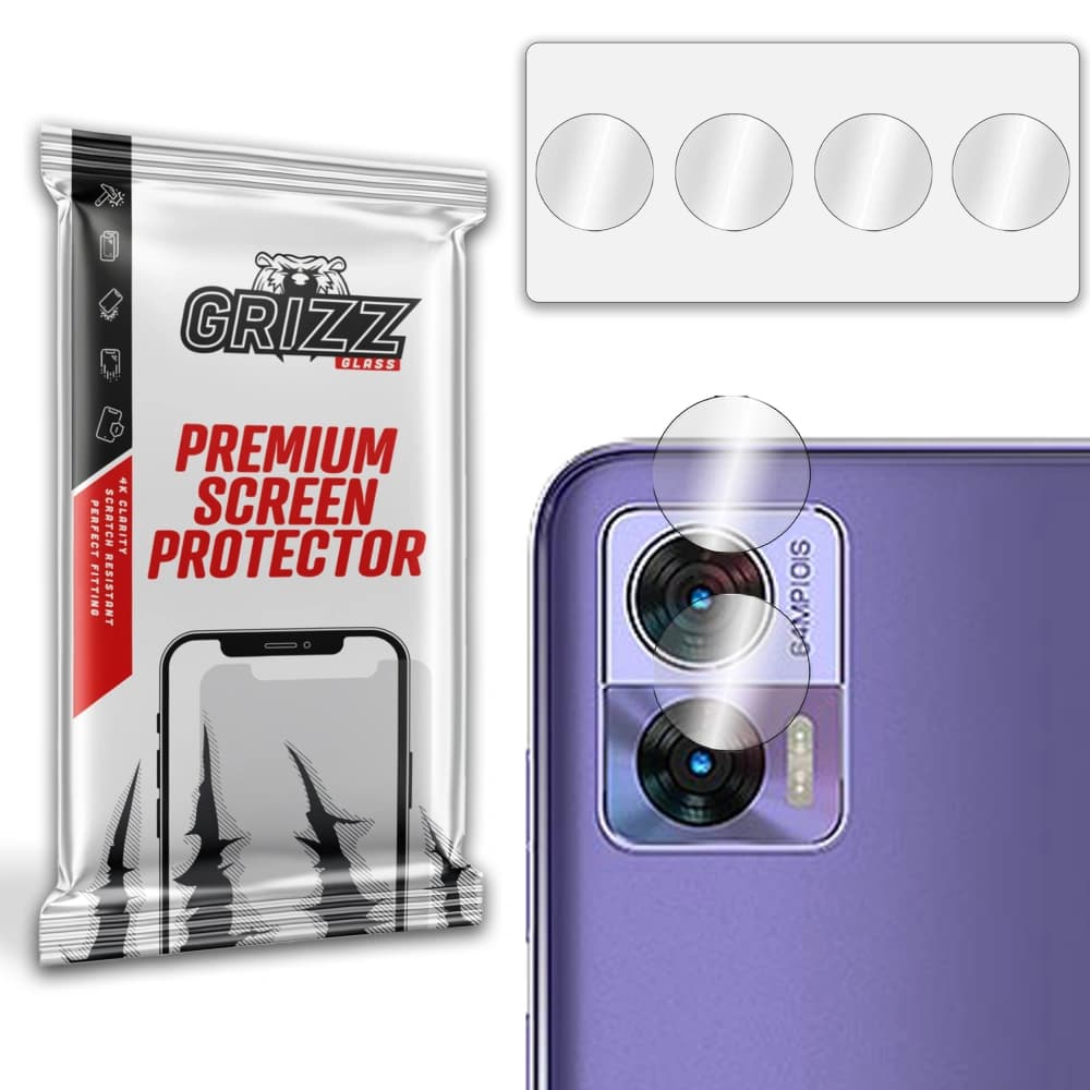 Glas für die Kamera GrizzGlass HybridGlass für Motorola Edge 30 Neo - 1