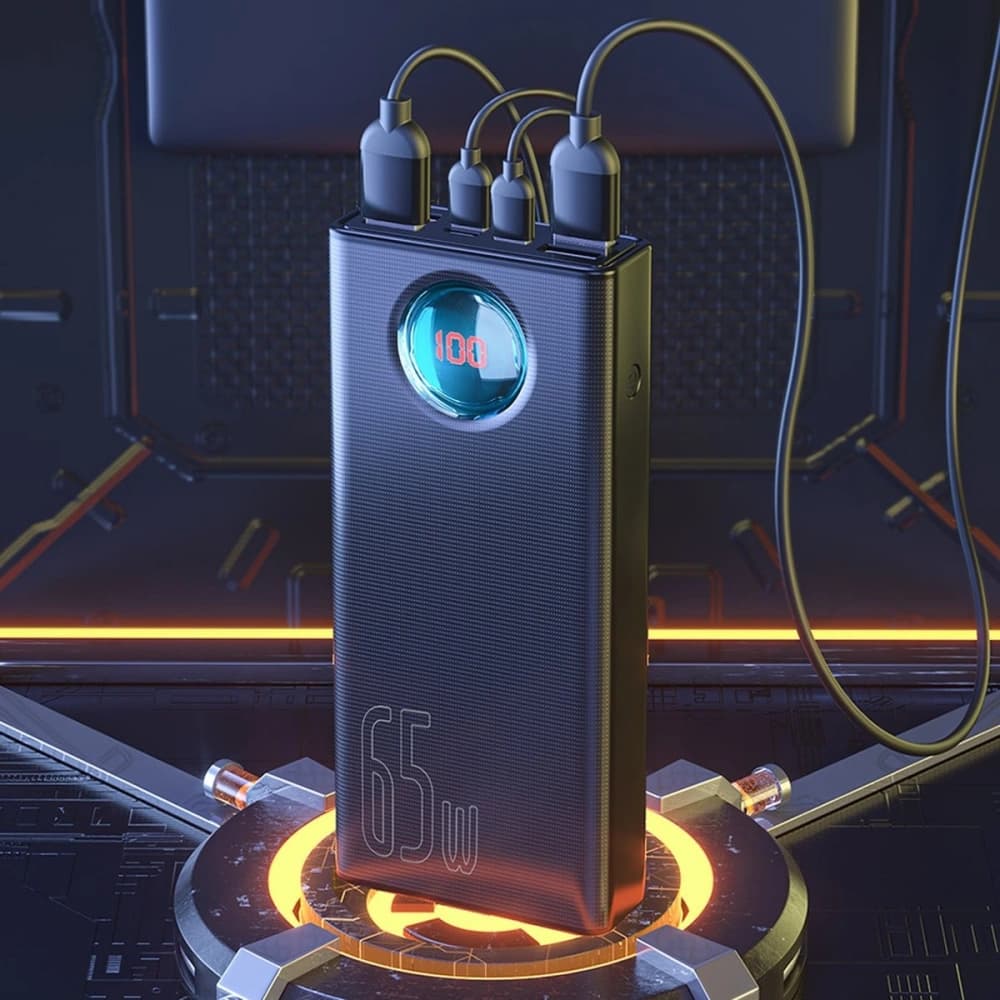 Powerbank Baseus Amblight 65W 30000mAh Overseas Edition white - 9