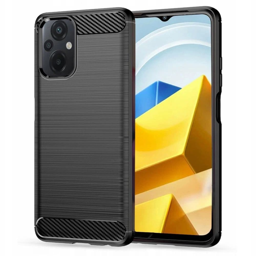 Tech-Protect TPUCarbon Xiaomi POCO M5 Black - 1