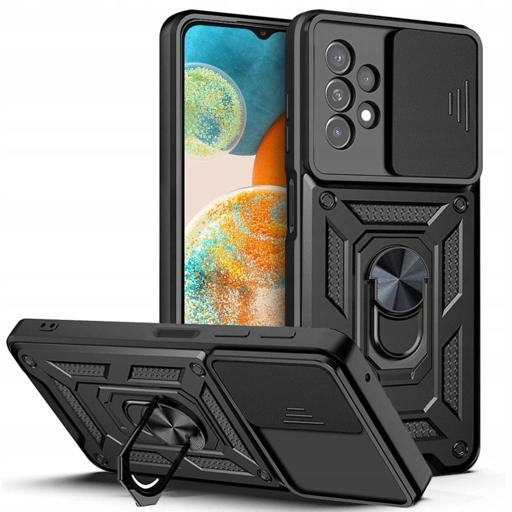 Case Tech-Protect CamShield Pro Samsung Galaxy A23 5G Schwarz - 1