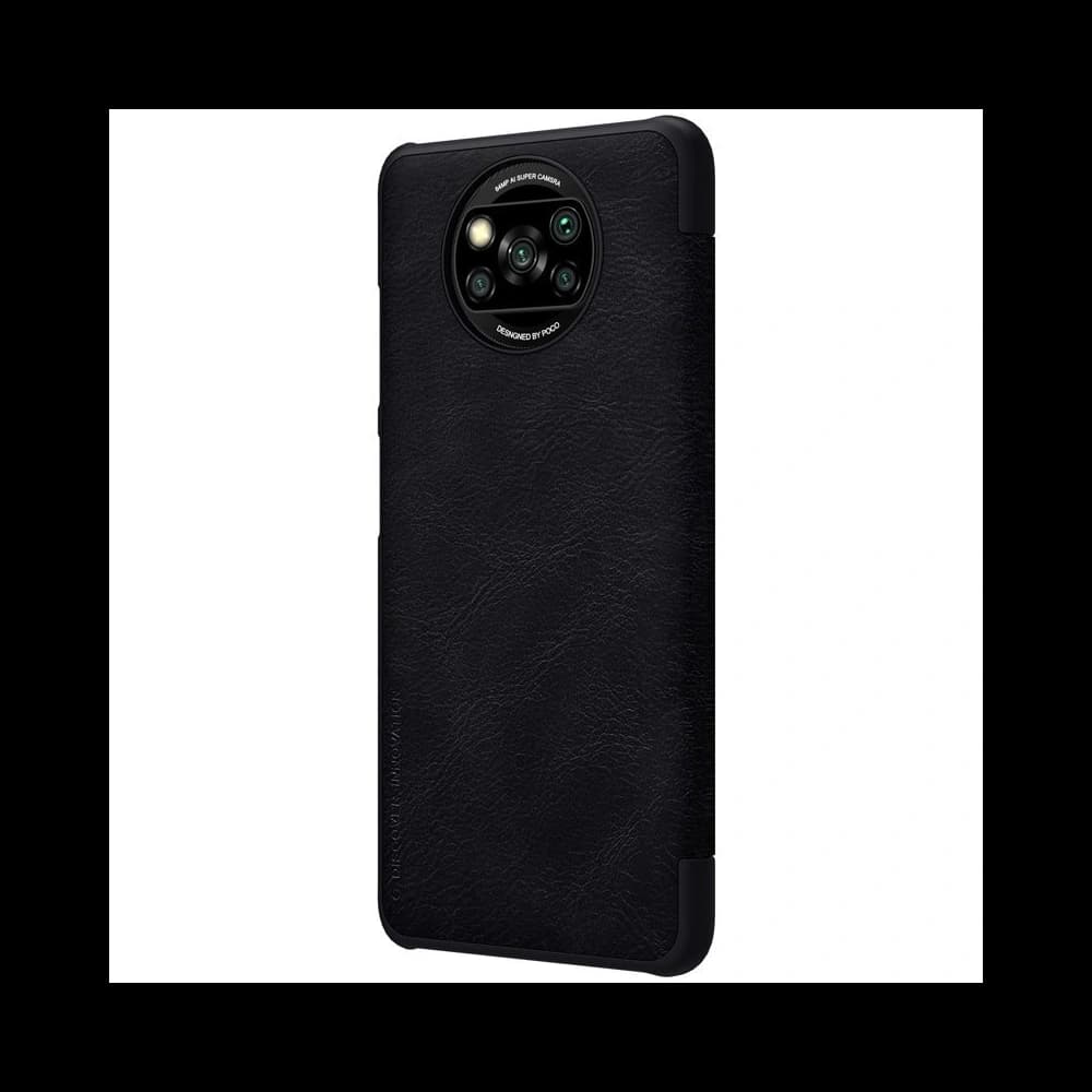 Case Nillkin Qin Xiaomi Poco X3 NFC/X3 Pro schwarz - 3