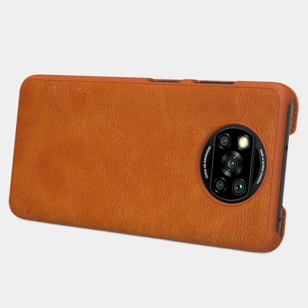 Case Nillkin Qin Xiaomi Poco X3 NFC/X3 Pro schwarz - 18