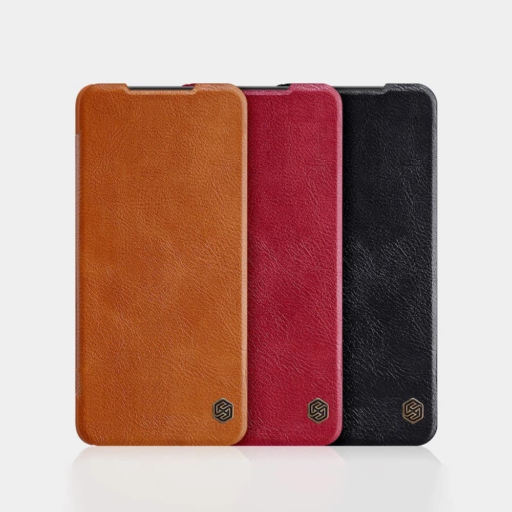 Case Nillkin Qin Xiaomi Poco X3 NFC/X3 Pro braun - 4