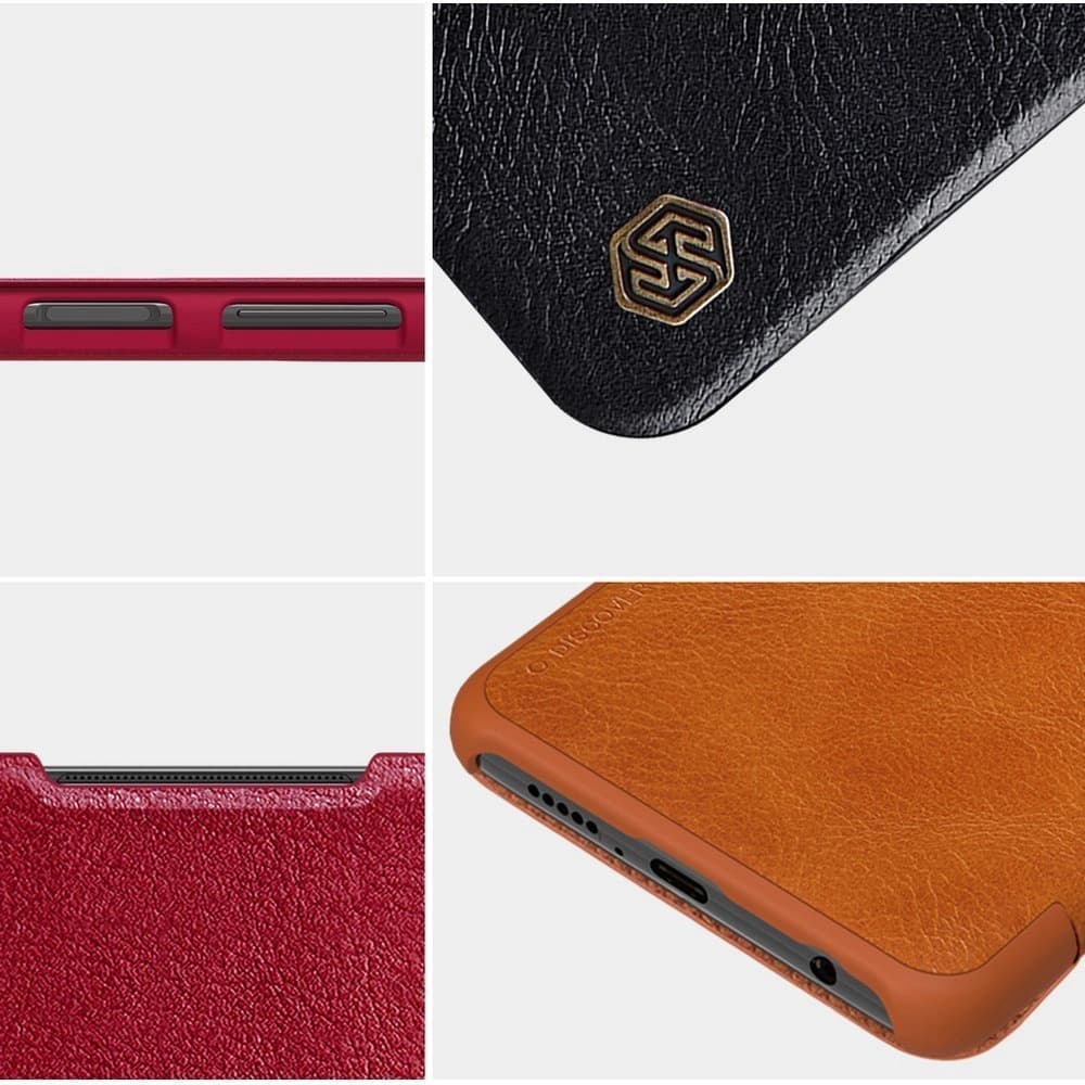 Case Nillkin Qin Xiaomi Poco X3 NFC/X3 Pro braun - 23