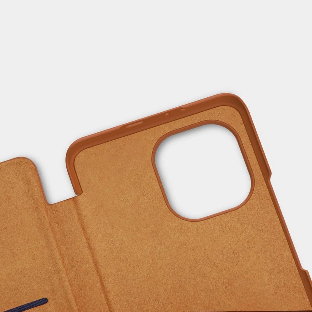 Case Nillkin Qin Xiaomi Mi 11 braun - 9