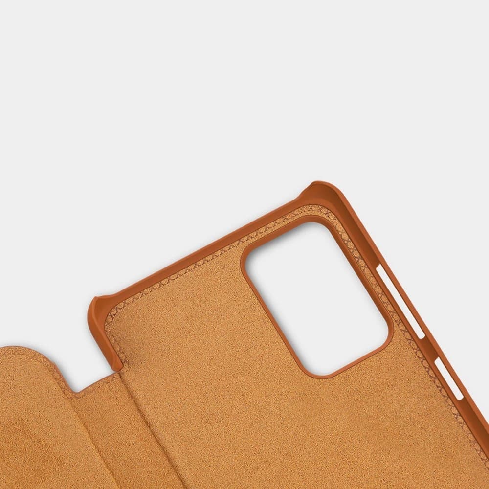 Case Nillkin Qin Samsung Galaxy A72 LTE braun - 11