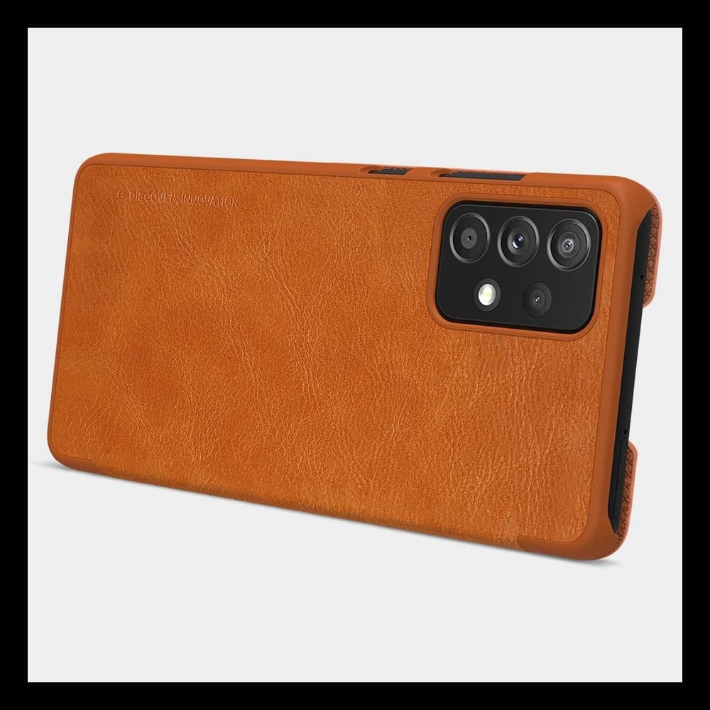 Case Nillkin Qin Samsung Galaxy A72 LTE braun - 15