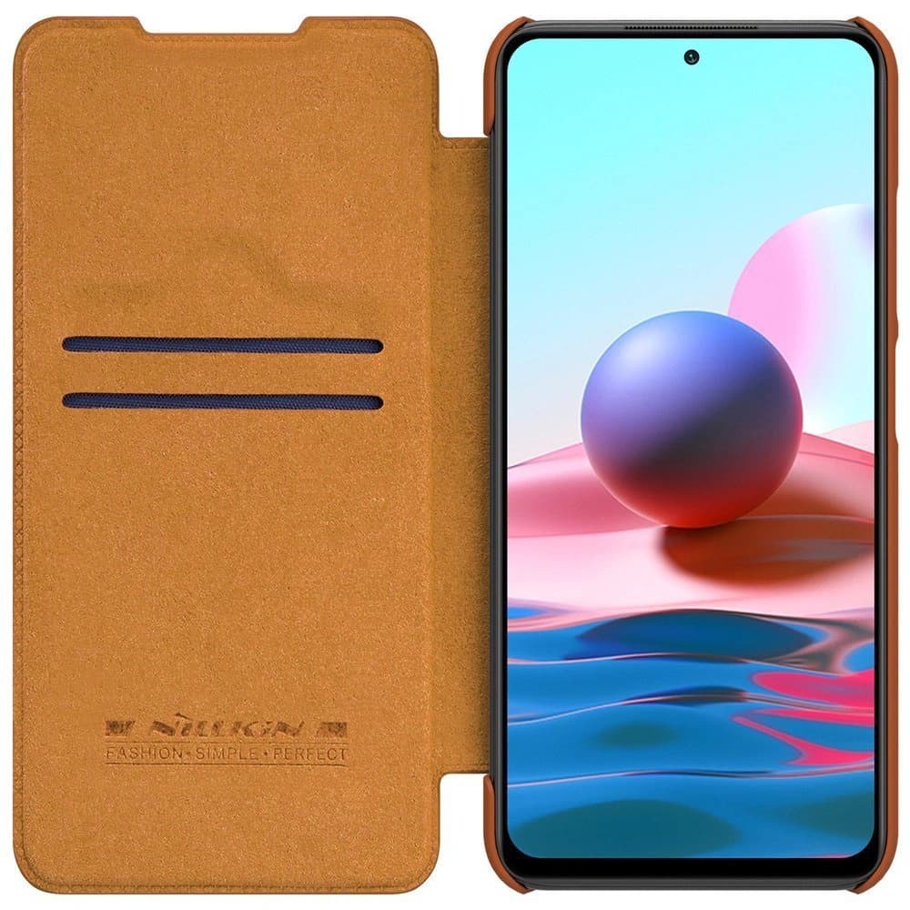 Nillkin Qin Xiaomi Redmi Note 10 5G brown - 6