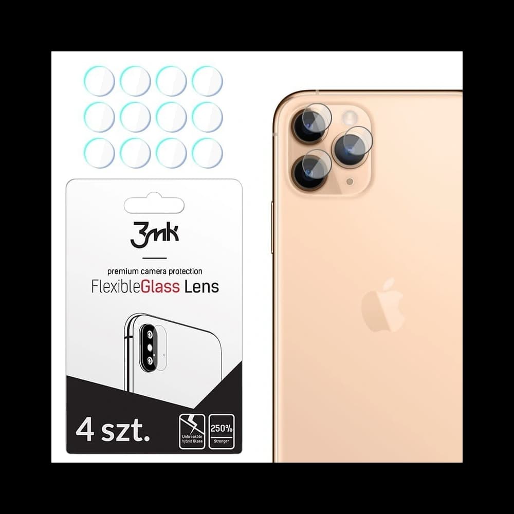 3MK Lens Protection Apple iPhone 11 Pro/11 Pro Max [4 PACK] - 1
