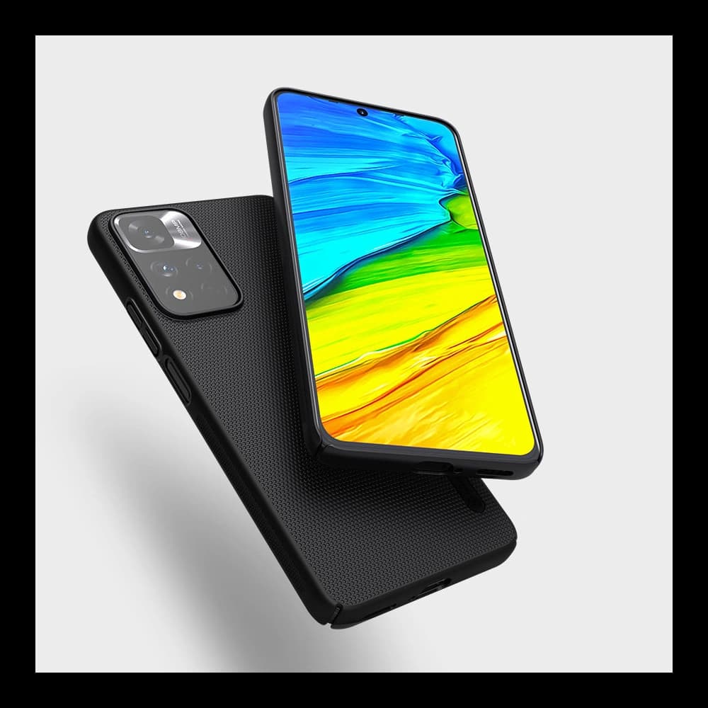 Case Nillkin Super Frosted Shield Pro Xiaomi Redmi Note 11 Pro/Plus schwarz - 7