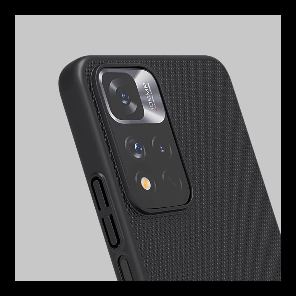 Case Nillkin Super Frosted Shield Pro Xiaomi Redmi Note 11 Pro/Plus schwarz - 11