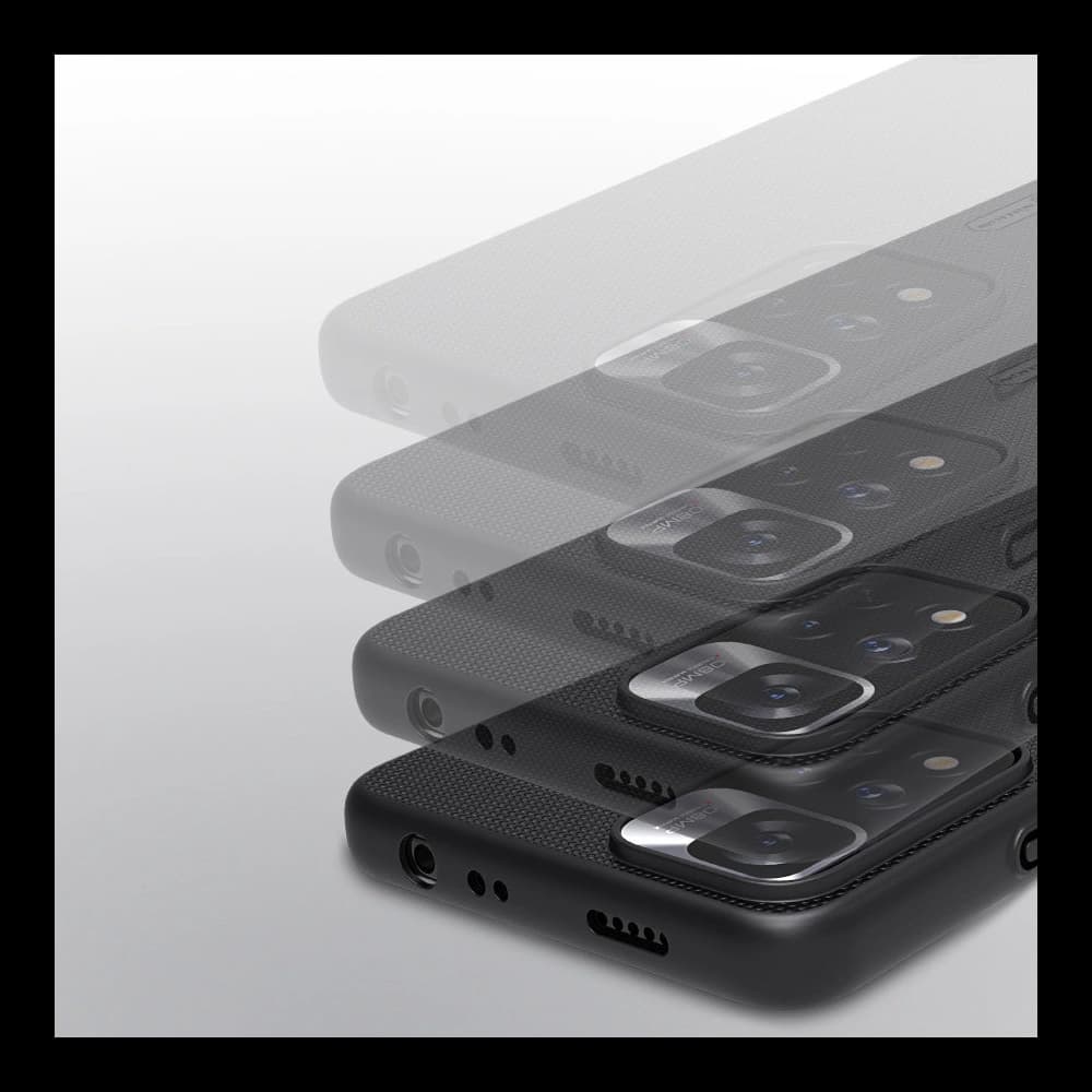 Case Nillkin Super Frosted Shield Pro Xiaomi Redmi Note 11 Pro/Plus schwarz - 13