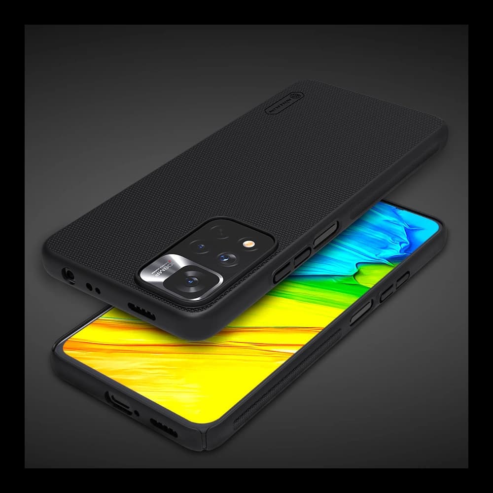 Case Nillkin Super Frosted Shield Pro Xiaomi Redmi Note 11 Pro/Plus schwarz - 16