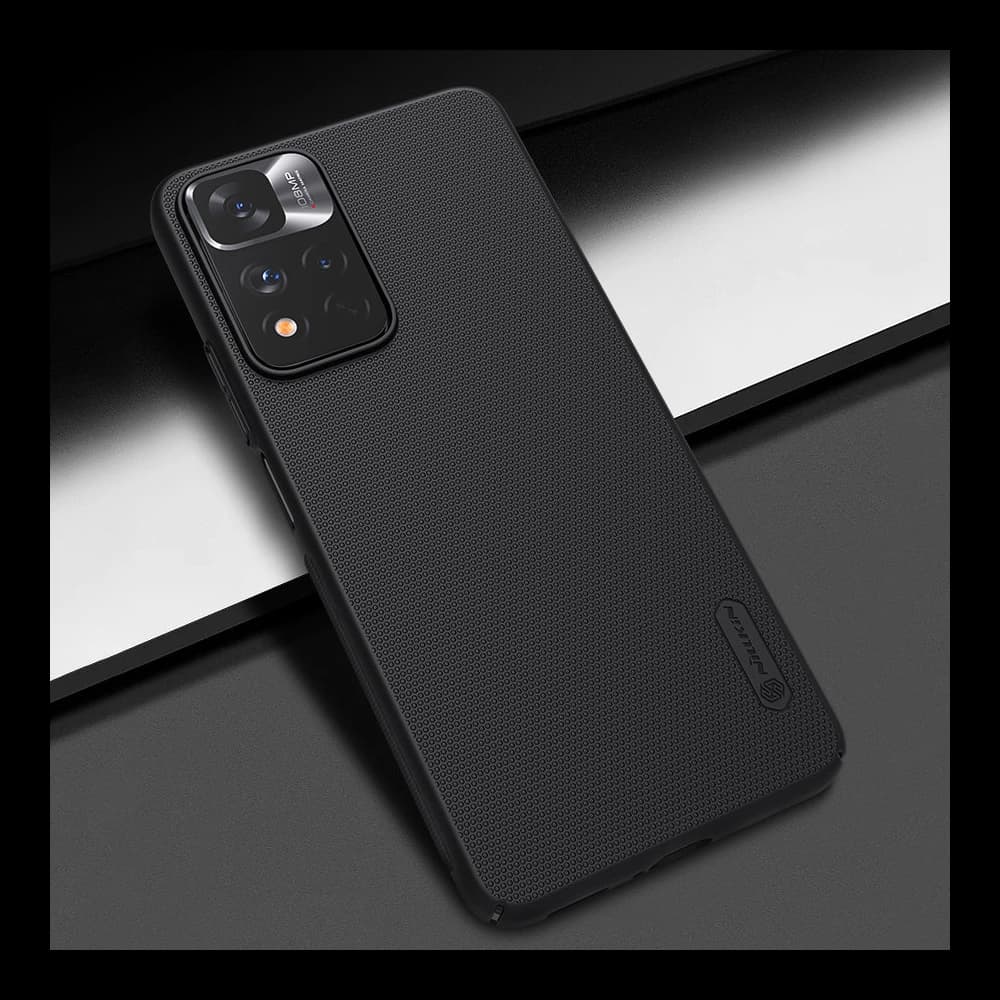 Case Nillkin Super Frosted Shield Pro Xiaomi Redmi Note 11 Pro/Plus schwarz - 19