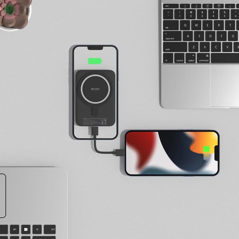 Tech-Protect PB11 Lifemag Powerbank MagSafe 10000mah Black - 5