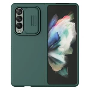 Nillkin CamShield Silky Silicone Samsung Galaxy Z Fold 3 green