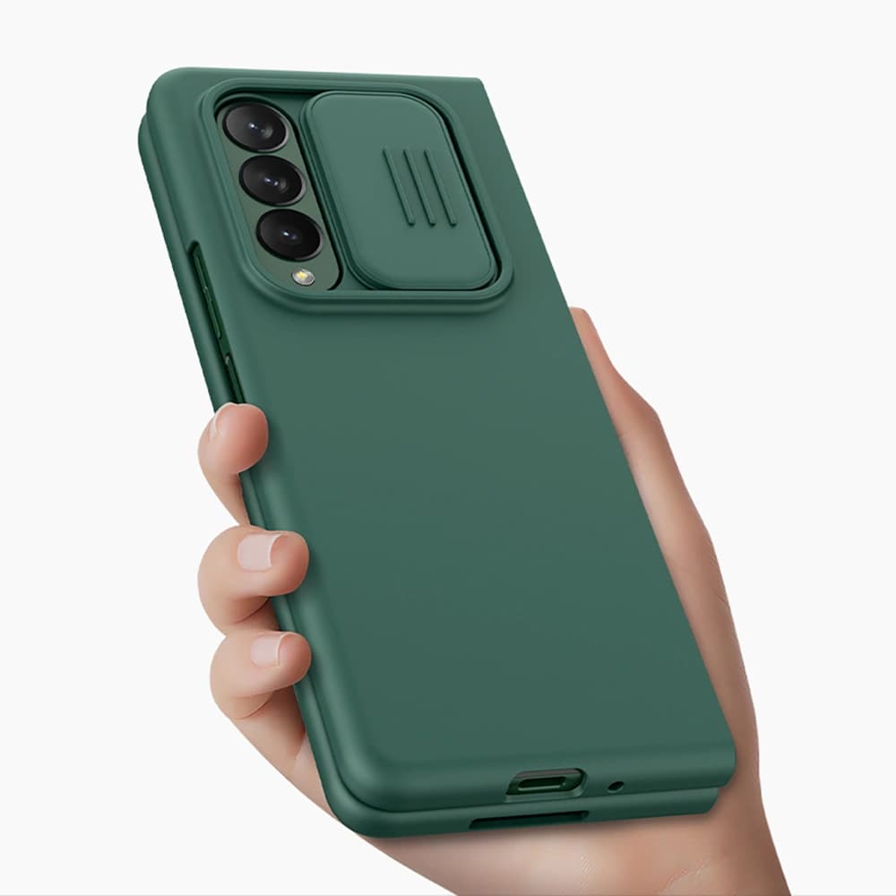 Nillkin CamShield Silky Silicone Samsung Galaxy Z Fold 3 green - 8