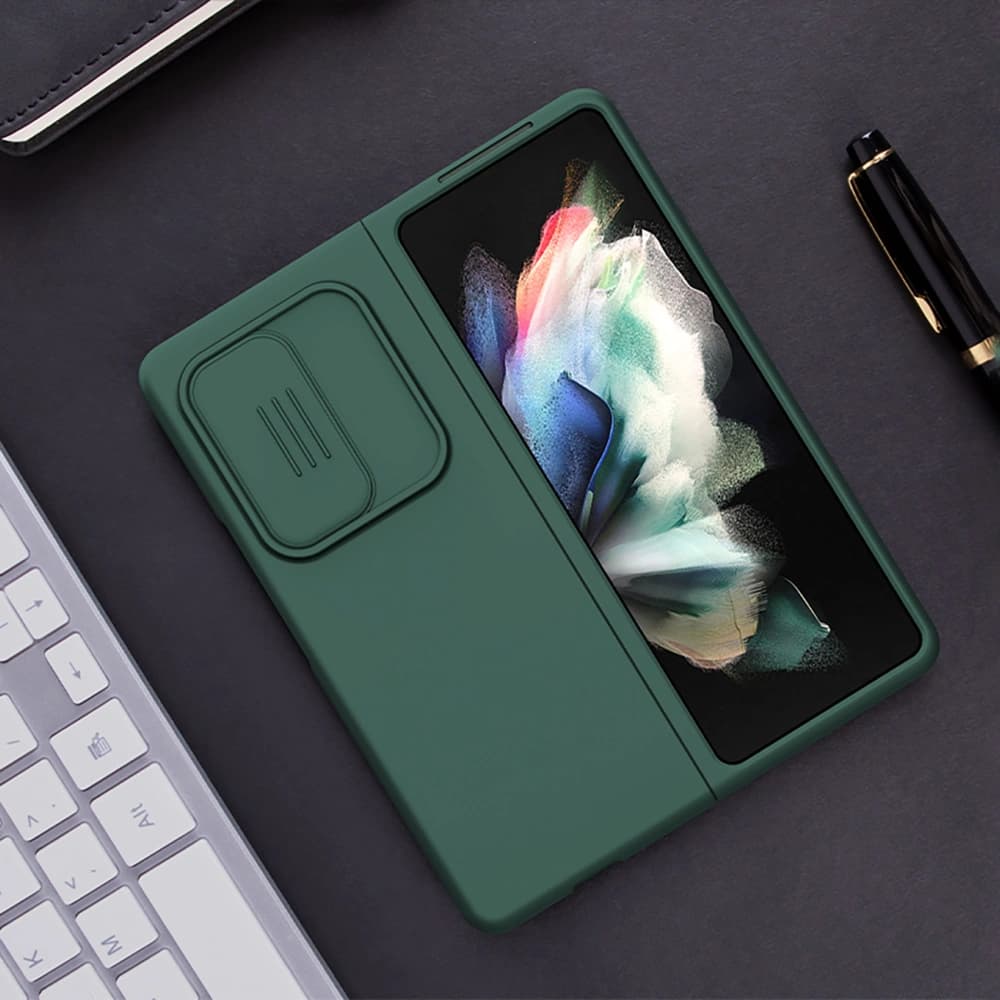 Nillkin CamShield Silky Silicone Samsung Galaxy Z Fold 3 green - 16