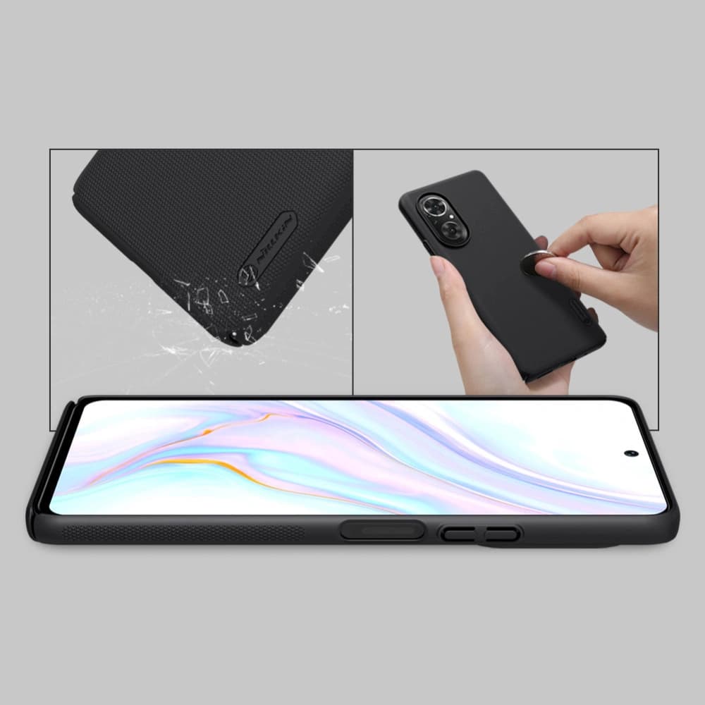 Case Nillkin Super Frosted Shield Honor 50 SE schwarz - 11