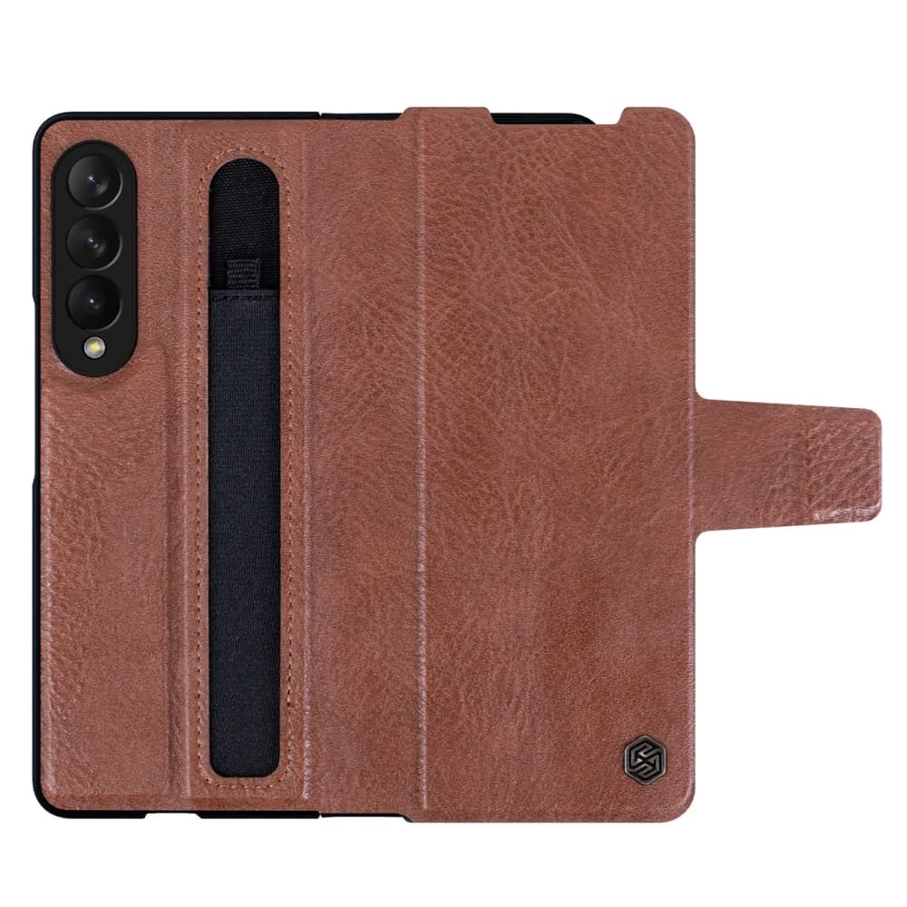 Nillkin Aoge Leather Samsung Galaxy Z Fold 3 brown - 1