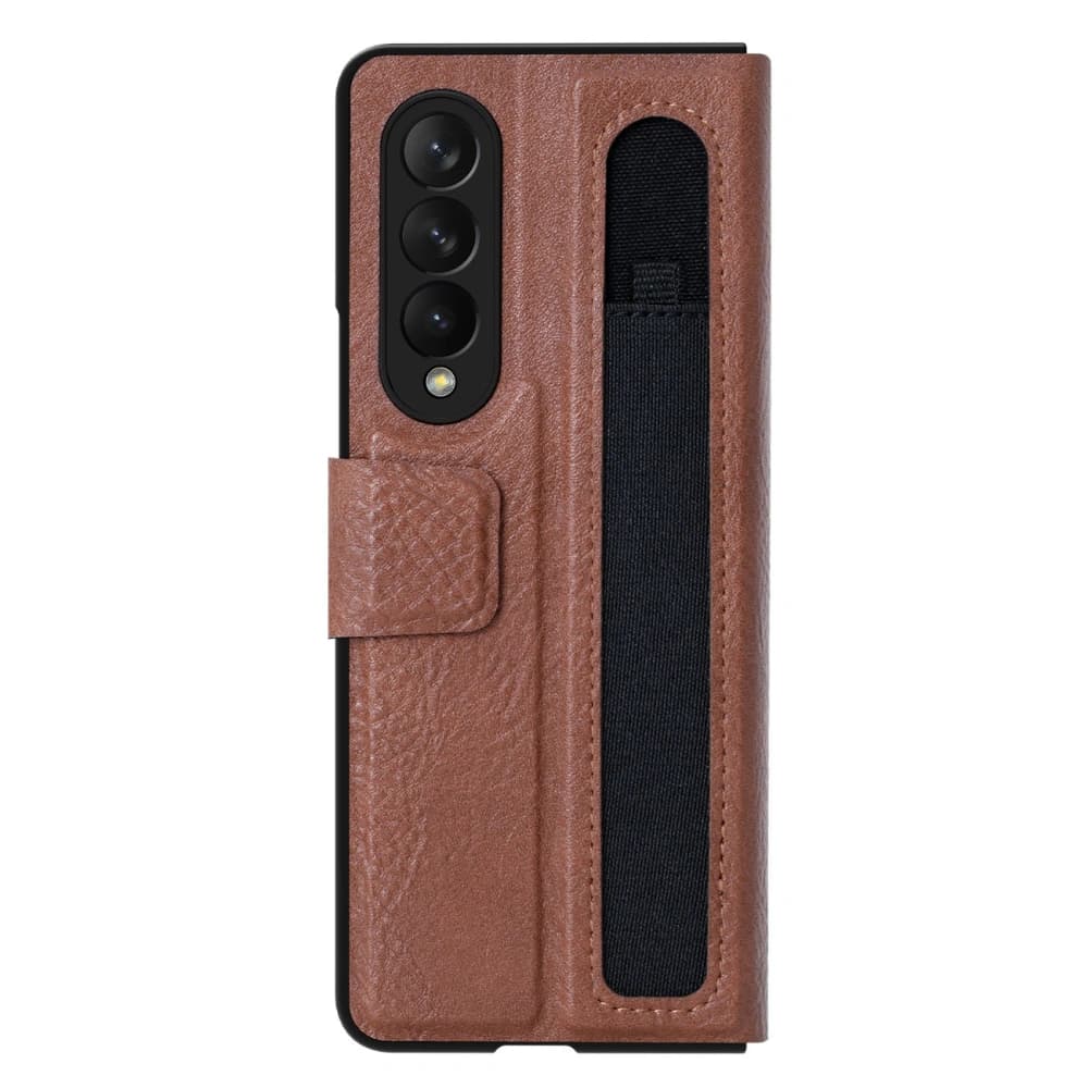 Nillkin Aoge Leather Samsung Galaxy Z Fold 3 brown - 3